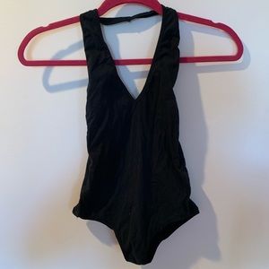 American Apparel black body suit